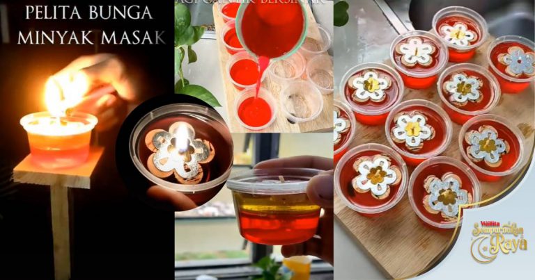 Buat Sendiri LAMPU PELITA Guna Minyak Masak, Jimat Tahan Sampai Subuh!