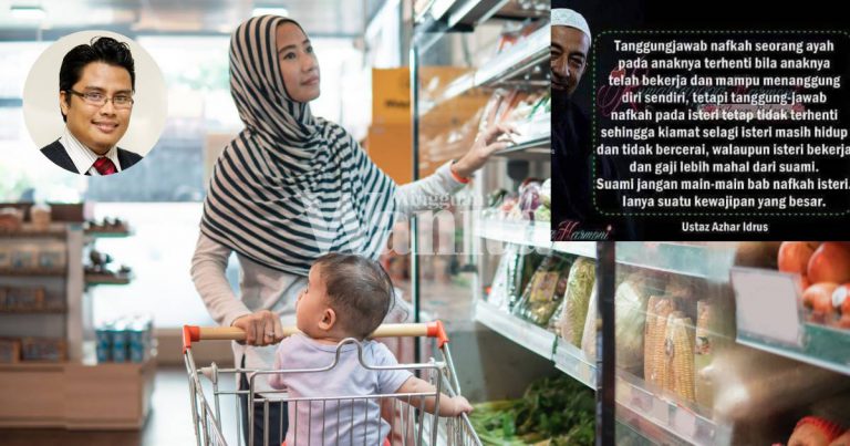 Bila Isteri Bayar Duit Dapur, Belanja Rumah, Itu Tanda Suami ‘Lemah’, Culas Tanggungjawab