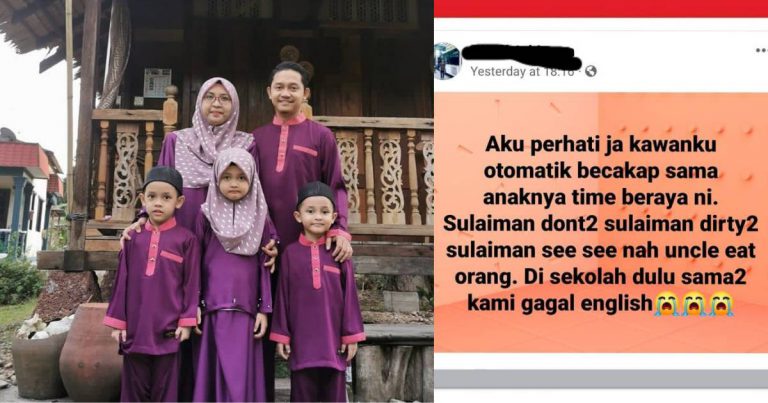‘Bahasa Hanyalah Alat Perantara.’ Jangan Remehkan Usaha Mak Ayah Yang Ajar Anak Bahasa Inggeris