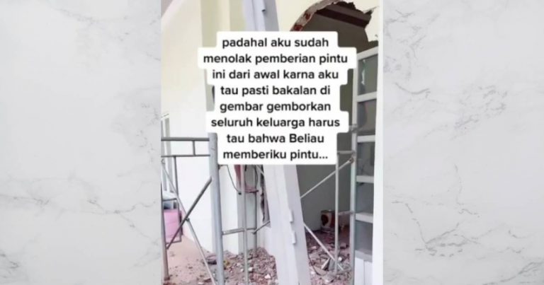Minta DiKembalikan Semula. “Menantu Kecewa Ibu Mentua Arah Robohkan Pintu Rumah.’