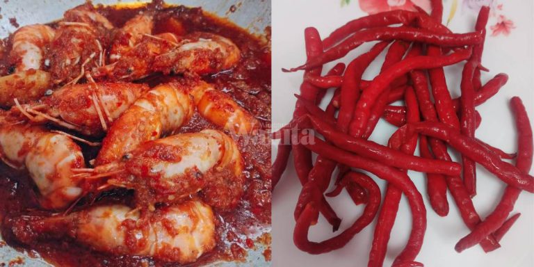 Masak Sambal Udang SEDAP Lain Macam, Guna Cili Kerinting Indo!