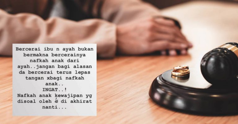 ‘Kahwin Lain Boleh, Nafkah Anak Tak Bagi.’ Orang Lelaki Jangan Hanya Pandai Buat Anak