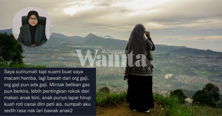 Wanita Kena Ada PENDAPATAN Sendiri Sebab SUAMI Bukanlah TALIAN HAYAT Isteri