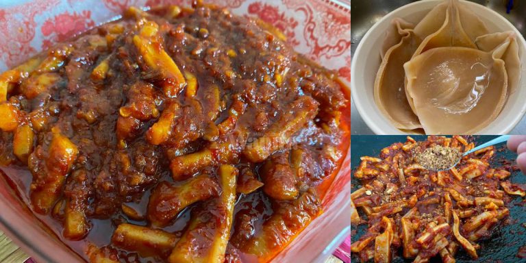 Masak Sambal SOTONG KEMBANG Sedap, Letak Kacang Tanah Kisar!