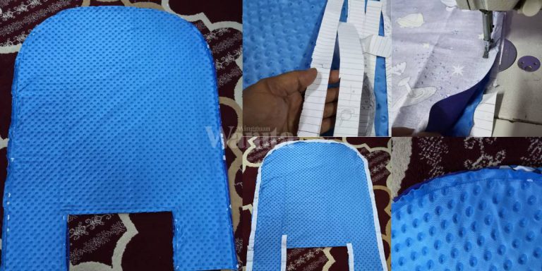 CARA MUDAH Jahit Kain ‘Minky Dot’ Supaya Tak Berlipat Atau Senget!