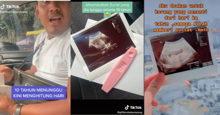“Perkahwinan Pertama Gagal Dapat Zuriat.’ Syukur Selepas 10 Tahun, Kini Menanti Hari Bergelar Ayah