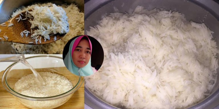 Rendam Beras Basmathi Dengan Garam, PETUA Nasi Lembut Elok Masak Sekata Cantik Berderai!