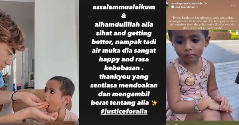 ‘Tak Tahan Tengok Dia, DiPukul Hampir Setiap Hari.’ Syukur Ramai Sayang Adik Alia