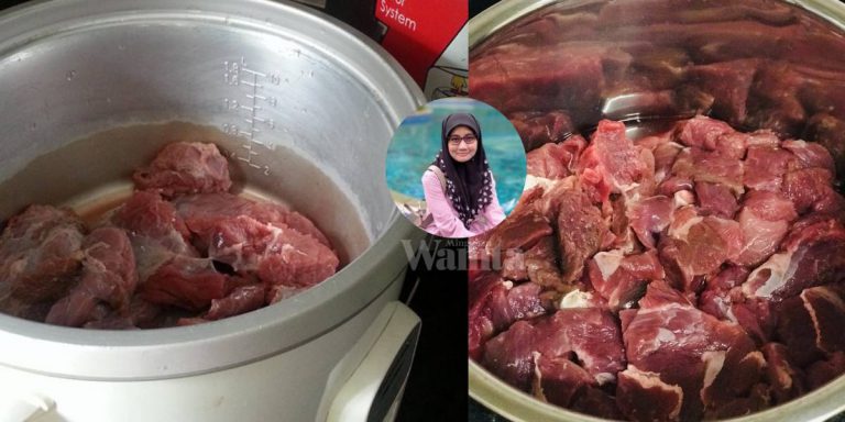 CARA PANTAS Lembutkan Daging/Ayam Tua, Campak Dalam Periuk Nasi, Tak Perlu Tambah Air!