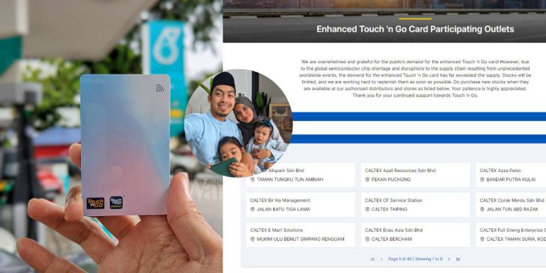 Punyalah Susah Nak Dapat, Alternatif Mudah Beli Kad Touch N Go e-wallet Harga RM10!