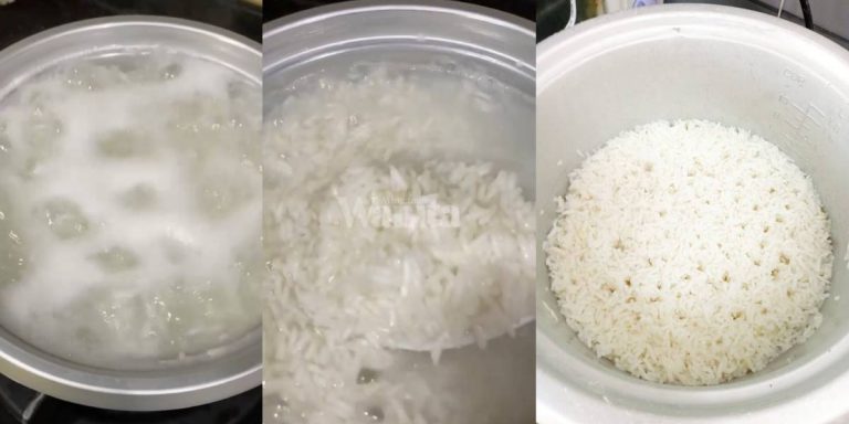 Masak Nasi Cepat, Jimat Masa Guna AIR PANAS Kejap Je Mendidih!