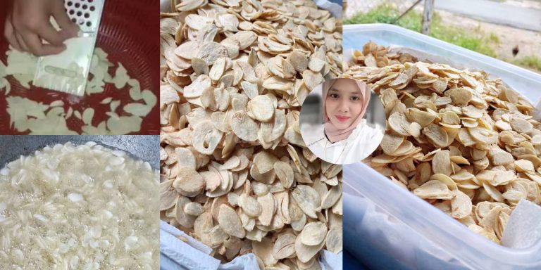 BAWANG PUTIH Goreng Sedap, Rangup Tak Pahit Rendam Air Garam 15 Minit