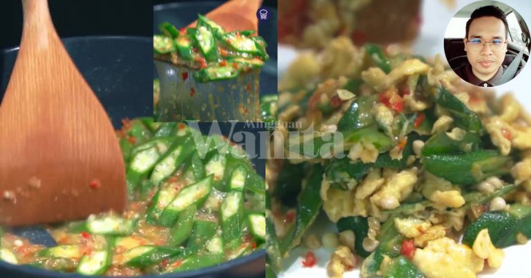 Cara Mudah Goreng Bendi Tak Berlendir, Boleh Saja Letak Bawang Merah, Barulah Sedap!