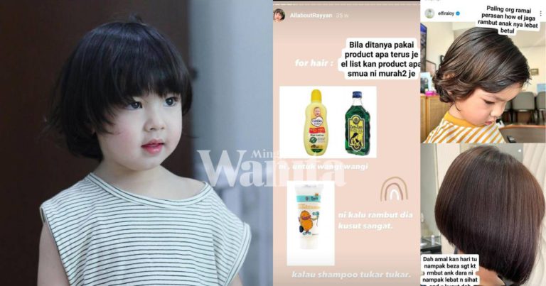 Petua Elfira Loy Bagi Anak RAMBUT LEBAT, Tak Kusut, Gunakan 3 Bahan Secara Rutin