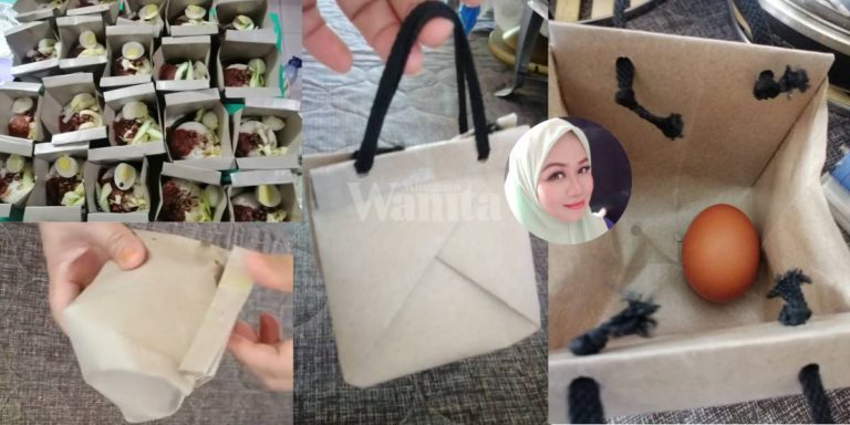 CARA Mudah Bungkus Nasi Lemak, Cantik & Kemas Buat ‘Goodies Bag’ Pun Boleh!