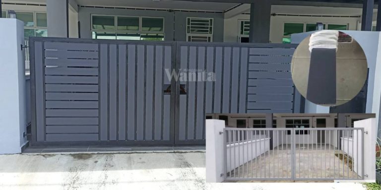 Tak Payah Tukar Pagar Baru, Pasang ALUMINIUM PANEL Nampak Mewah & Jimat!