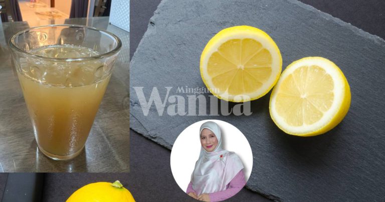 Rahsia Kurus ‘Minum Air Lemonade’, Boleh Kurangkan Selera Makan & Perut Cepat Kempis