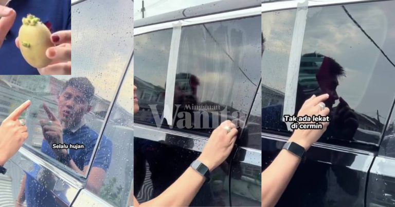 Jangan Buang Ubi Kentang ‘Ada Gigi’ @ Rosak, Buat ‘Polish’ Cermin Kereta, Jimat Duit!