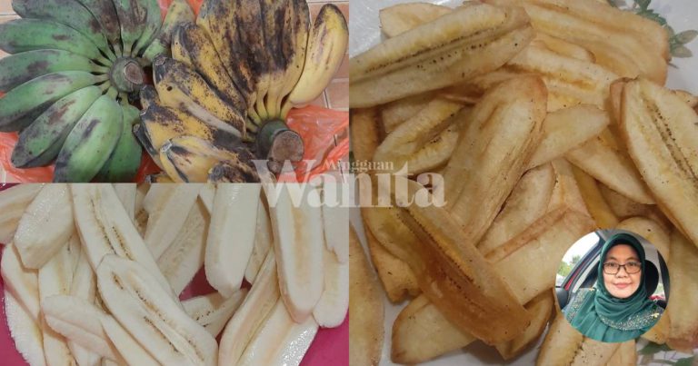 ‘Pisang Goreng Kosong’, Resipi Mak Dulu-Dulu, Hasil Kebun Ayah Demi Besarkan Adik Beradik