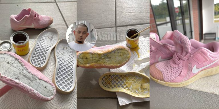 Biar Gam Kering Rehatkan 30 Minit Baru Cantum, TEKNIK Betul Gam Kasut Sendiri!