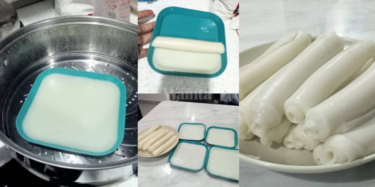 LAKSAM Lembut Cantik Licin Elok Bergulung, Kukus Guna Pinggan Plastik!