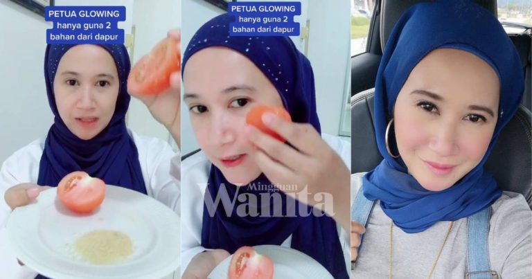 Petua ‘Glowing’, Guna Skrub Tomato Atasi Masalah Jerawat & Lambatkan KEDUTAN KULIT Muka