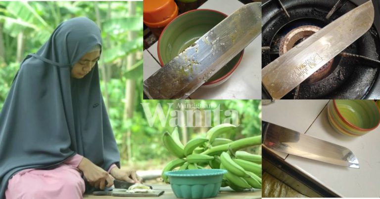 Tip Mudah & Berkesan Hilangkan Kesan Getah Pisang @ Nangka Pada Pisau