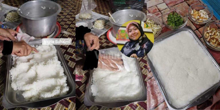 Tekan Nasi Lembik Panas-Panas, Buat Sendiri NASI IMPIT Cara Orang Lama!