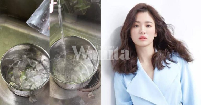 Rahsia Cantik Gadis Korea, Bilas Muka Dengan Ais Batu, Air Sejuk, Kulit Lembut, Anjal