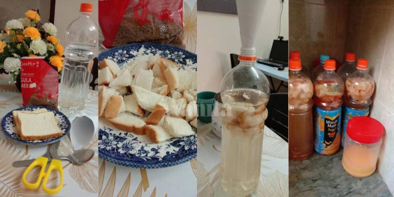 Roti ‘Expired’ Buat Baja, Dapat Lebatkan Bunga, Buah & Gemukkan Daun!