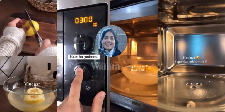 Guna CARA Ini Setiap Kali Bersihkan Microwave, Bau Segar & Wangi!