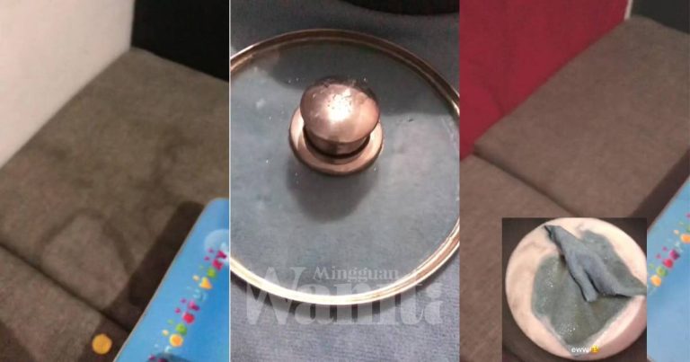 Tip Bersihkan Sofa Bertompok, Kotor, Balut Tuala & Sental Dengan Penutup Periuk, Gerenti Jadi!
