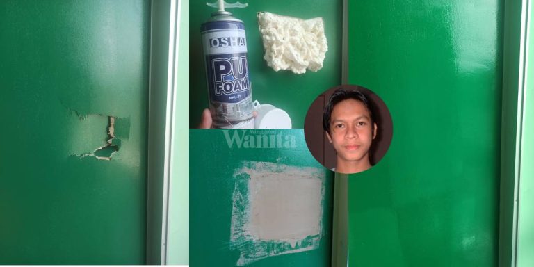 DIY Repair Pintu Plywood Kos RM70, Puas Hati Sangat Takda Kesan Pecah!
