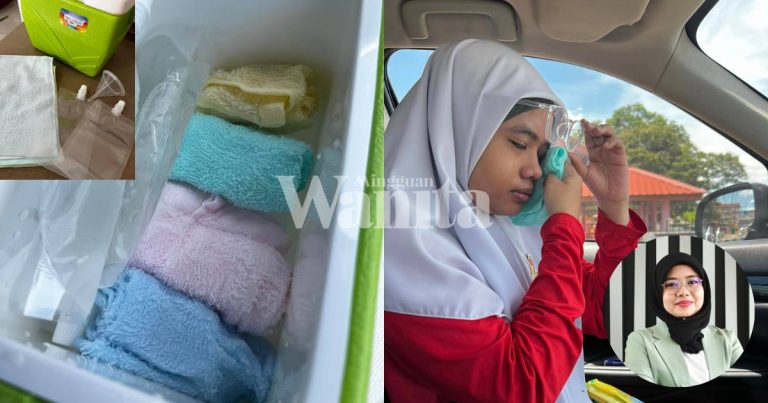Tip Sejukkan Badan Guna ‘Cold Towel’, Elak Rasa Bahang Panas, Anak Pun Selesa