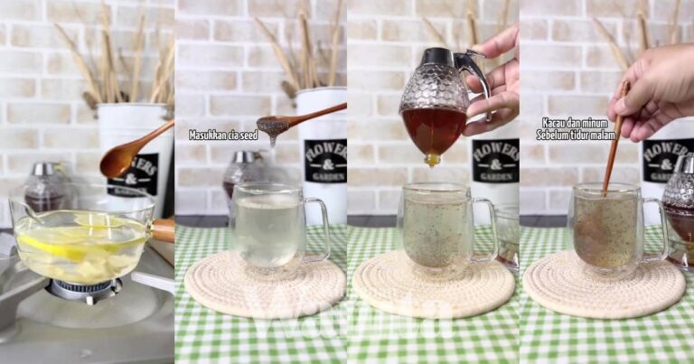 Rahsia PERUT KEMPIS Walaupun Badan ‘Chubby’, Amalkan Minum Air Detox Sebelum Tidur