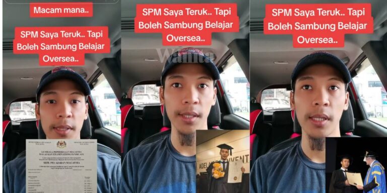 Lelaki Ini Kongsi Pengalaman SPM Teruk Tapi Boleh Sambung Belajar Luar Negara PERCUMA