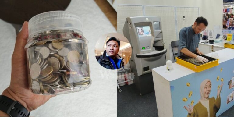 Cara Mudah Tukar DUIT SYILING Di Kiosk, Wang Dikreditkan Terus Ke Akaun Bank!