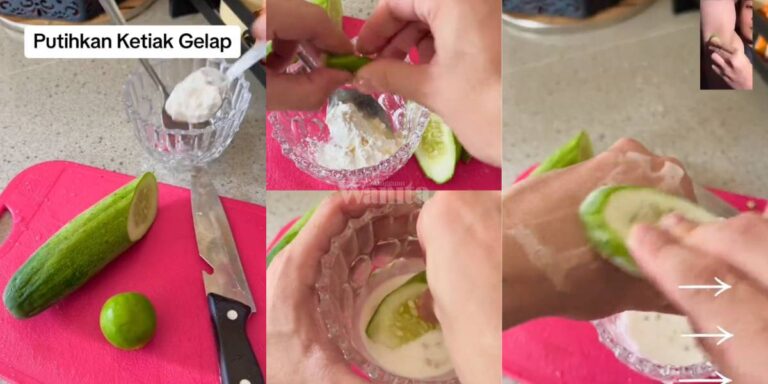 PETUA Berkesan Putihkan Ketiak Gelap, Guna Timun, Tepung  Beras & Limau Nipis!