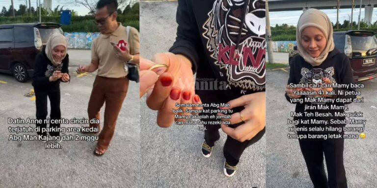 2 Minggu Tercicir, Baca Yassin 41 Kali Rezeki ANNE NGASRI Jumpa Semula Cincin!