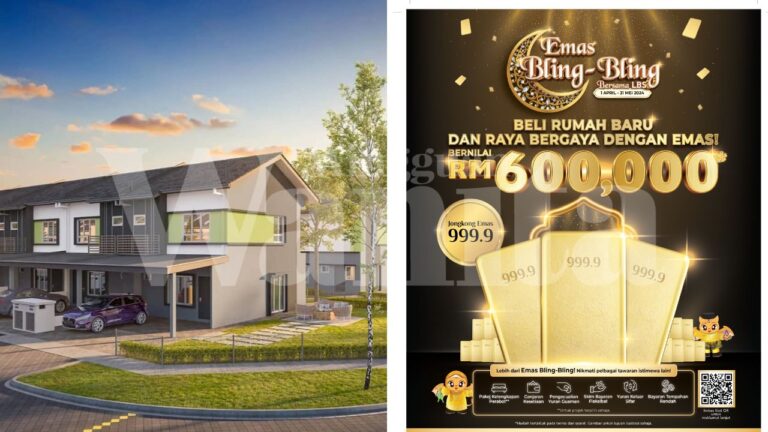 Beli Rumah Baru dan Raya Bergaya dengan Emas! Hadiah Keseluruhan RM600,000 Perlu Dimenangi!