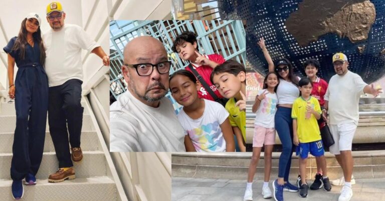 Harith Iskander & Dr Jezamine Masih Bercuti Bersama Demi Anak-anak, Berpisah Tapi Hubungan Tetap Baik