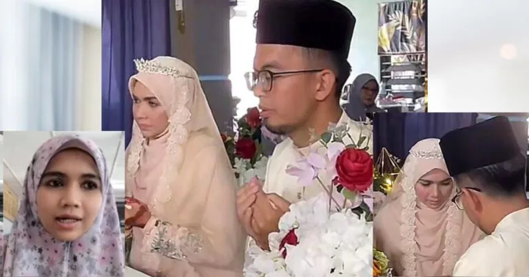 Ina Naim Sah Bergelar Isteri Kepada Khairul Rizal Dengan Sekali Lafaz, Terima Hantaran RM7,000