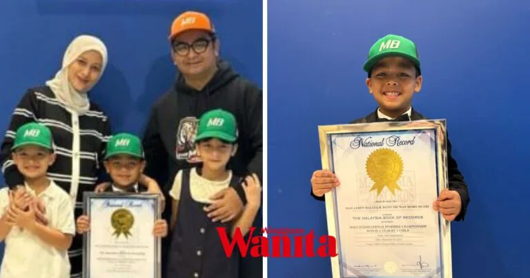 Usia Baharu 5 Tahun, Wan Ayden Maleeq Sudah Diiktiraf Malaysia Book of Records