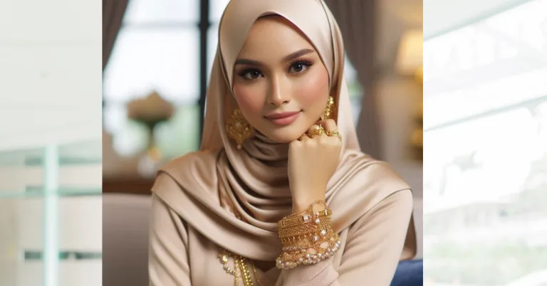 Wanita Pakai Emas Bukan Sekadar Nak Melawa, Nampak Awet Muda Tapi Nak Tarik Aura Rezeki