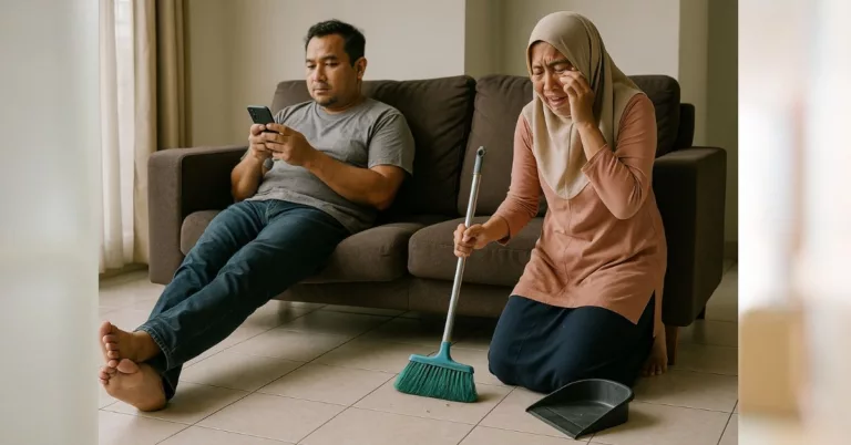Suami Bersara Awal, Isteri Pula Terbeban, Umur Baru 40-an Tapi Dah Malas Kerja