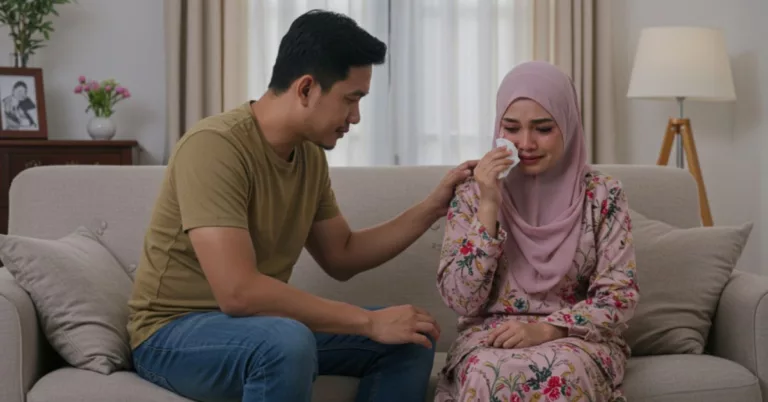 Suami Pendiam Buat Isteri Makan Hati, Cakap Seorang Diri, “Saya Sayang Isteri… Tapi Saya Tak Pandai Bercakap”