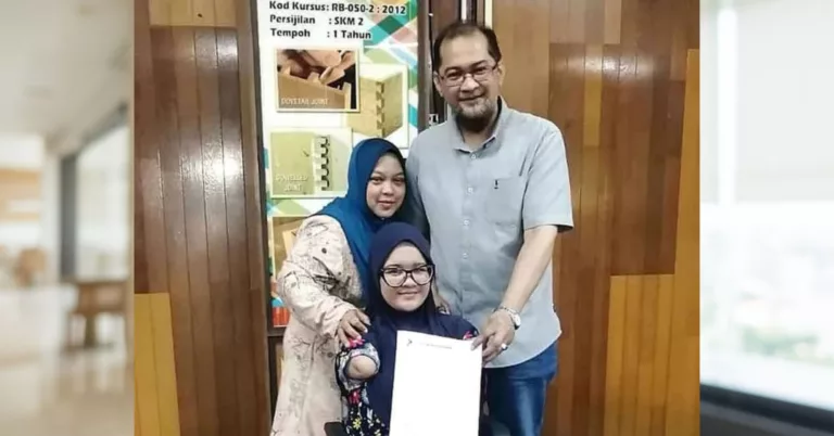 Kudung Kaki Dan Tangan Bukan Halangan Nur Damia Sambung Belajar