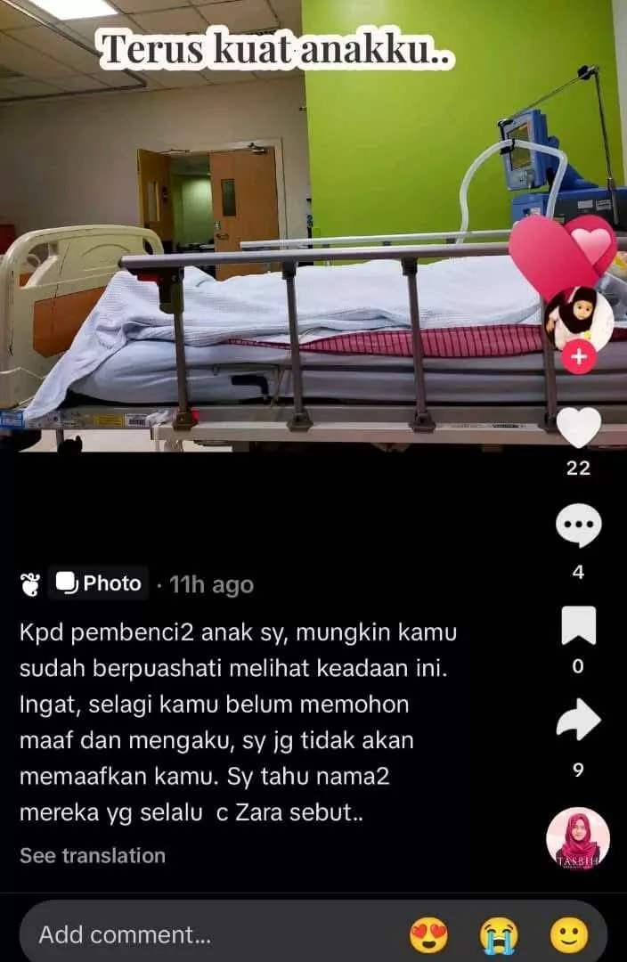 Ibu Kepada Pelajar Meninggal Dunia Selepas Jatuh Bangunan Sekolah Kecewa Dakwa Anak Dibuli “Saya Tidak Akan Memaafkan Kamu”