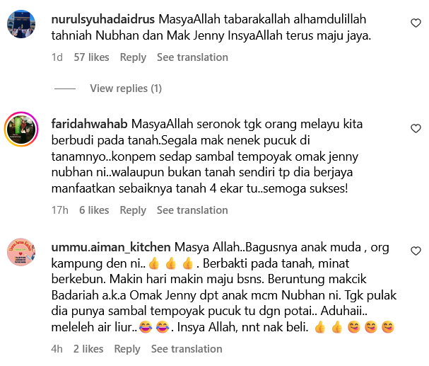 Nubhan Beri Kejutan Buat Ibunya Mak Jenny, Buka Ladang Empat Ekar