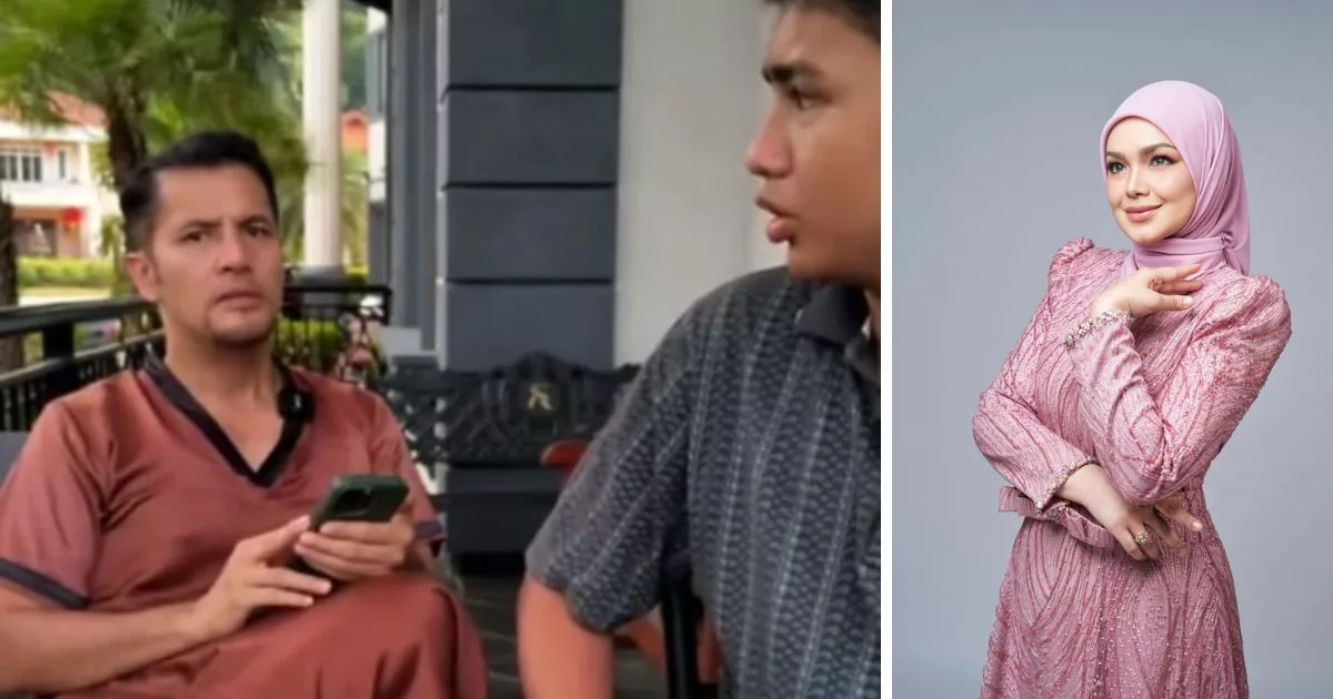 Tok Ti Support Beli Sling Beg, Reaksi Spontan Ammar Tanya “Siapa Dato’ Siti Tu” Buat Ramai Tergelak